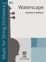 Waterscape Orchestra sheet music cover Thumbnail